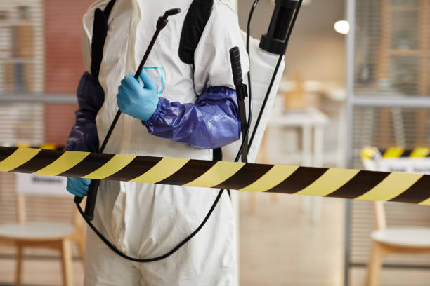 Professional Biohazard technician working in Morrisville, NC